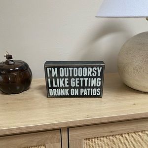 Decorative Sign - I’m Outdoorsy